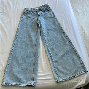 Urban Outfitters BDG low rise wide leg jeans.